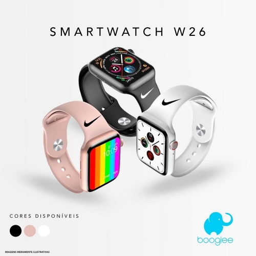  - Smartwatch W26 Relógio Digital